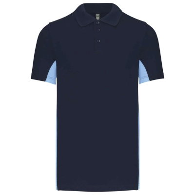 
                                                FLAG - SHORT-SLEEVED TWO-TONE POLO SHIRT
                                                
