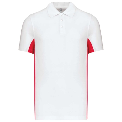 
                                                FLAG - SHORT-SLEEVED TWO-TONE POLO SHIRT
                                                