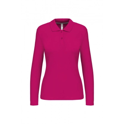 
                                                LADIES' LONG-SLEEVED POLO SHIRT
                                                