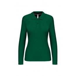 LADIES' LONG-SLEEVED POLO SHIRT