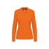 LADIES' LONG-SLEEVED POLO SHIRT