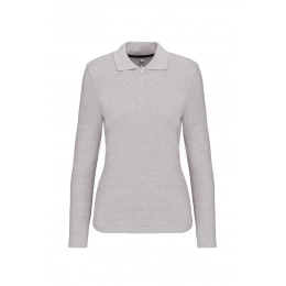 LADIES' LONG-SLEEVED POLO SHIRT