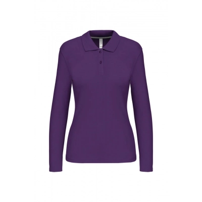 
                                                LADIES' LONG-SLEEVED POLO SHIRT
                                                