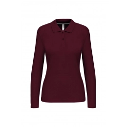 LADIES' LONG-SLEEVED POLO SHIRT