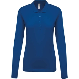 LADIES’ LONG-SLEEVED PIQUÉ POLO SHIRT