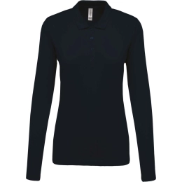 LADIES’ LONG-SLEEVED PIQUÉ POLO SHIRT