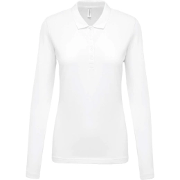 LADIES’ LONG-SLEEVED PIQUÉ POLO SHIRT