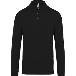 MEN'S LONG SLEEVED JERSEY POLO SHIRT