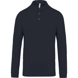 MEN'S LONG SLEEVED JERSEY POLO SHIRT