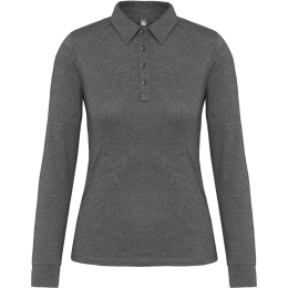 LADIES' LONG SLEEVE JERSEY POLO SHIRT