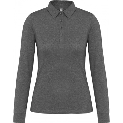 
                                                LADIES' LONG SLEEVE JERSEY POLO SHIRT
                                                