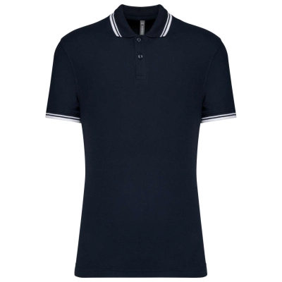 
                                                MEN'S SHORT-SLEEVED POLOSHIRT WITH CONTRASTING PIPING
                                                