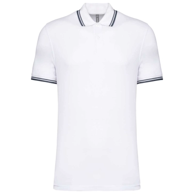 
                                                MEN'S SHORT-SLEEVED POLOSHIRT WITH CONTRASTING PIPING
                                                