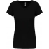 LADIES' SHORT-SLEEVED V-NECK T-SHIRT