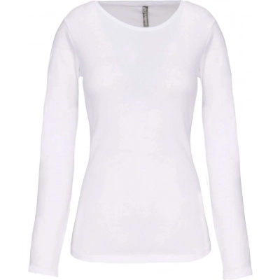 
                                            LADIES LONG-SLEEVED CREW NECK T-SHIRT
                                            