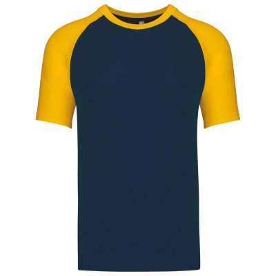 
                                                BASEBALL - SHORT-SLEEVED TWO-TONE T-SHIRT
                                                