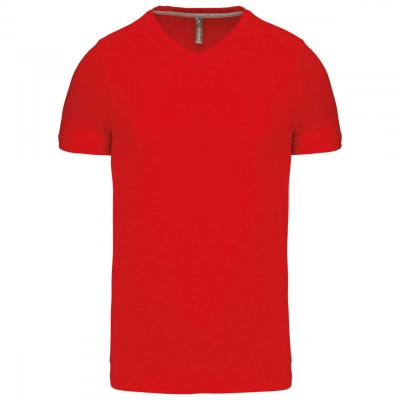 
                                            MEN'S SHORT-SLEEVED V-NECK T-SHIRT
                                            