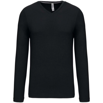 
                                            MEN'S LONG-SLEEVED V-NECK T-SHIRT
                                            