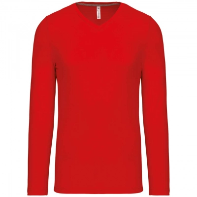 
                                            MEN'S LONG-SLEEVED V-NECK T-SHIRT
                                            
