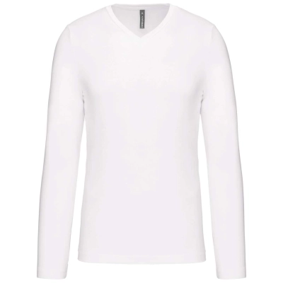 
                                            MEN'S LONG-SLEEVED V-NECK T-SHIRT
                                            