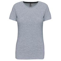 ЖЕНСКАЯ ФУТБОЛКА С КОРОТКИМ РУКАВОМ И КРУГЛЫМ ВЫРЕЗОМ