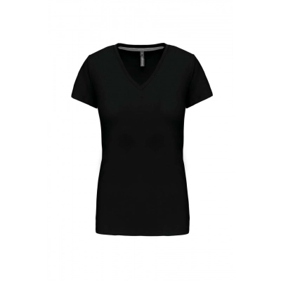 
                                            LADIES' SHORT-SLEEVED V-NECK T-SHIRT
                                            