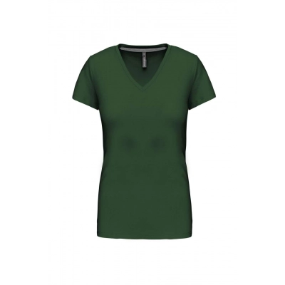 
                                            LADIES' SHORT-SLEEVED V-NECK T-SHIRT
                                            