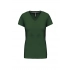 LADIES' SHORT-SLEEVED V-NECK T-SHIRT