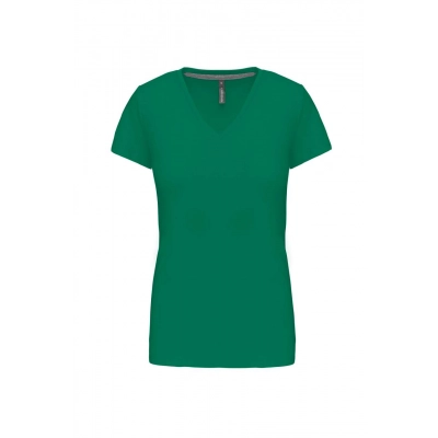 
                                            LADIES' SHORT-SLEEVED V-NECK T-SHIRT
                                            