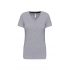 LADIES' SHORT-SLEEVED V-NECK T-SHIRT