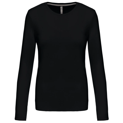 
                                            LADIES' LONG-SLEEVED CREW NECK T-SHIRT
                                            