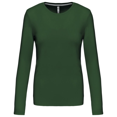 
                                            LADIES' LONG-SLEEVED CREW NECK T-SHIRT
                                            
