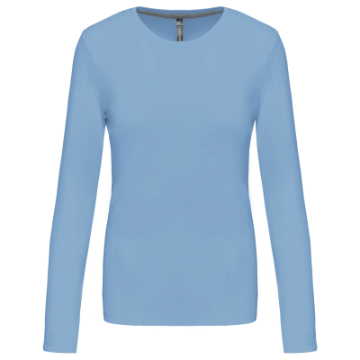 
                                            LADIES' LONG-SLEEVED CREW NECK T-SHIRT
                                            