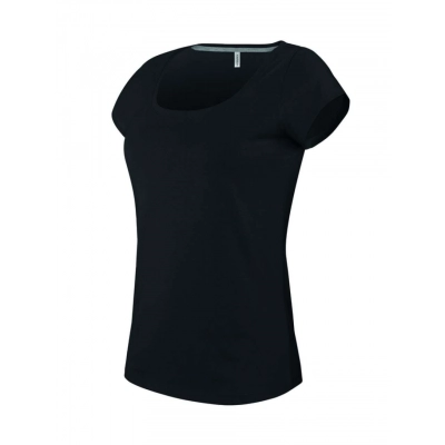 
                                            LADIES’ BOAT NECK SHORT-SLEEVED T-SHIRT
                                            