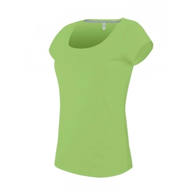 
                                            LADIES’ BOAT NECK SHORT-SLEEVED T-SHIRT
                                            