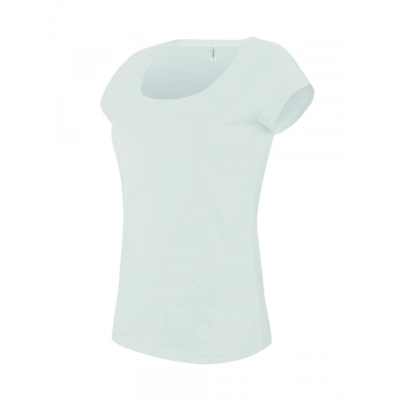 
                                            LADIES’ BOAT NECK SHORT-SLEEVED T-SHIRT
                                            