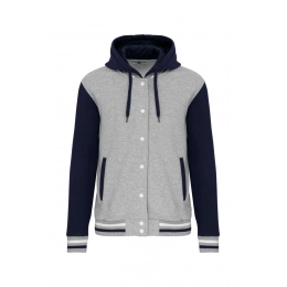 UNISEX TEDDY JACKET WITH HOOD