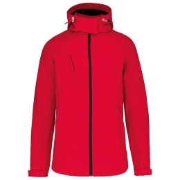 LADIES' DETACHABLE HOODED SOFTSHELL JACKET