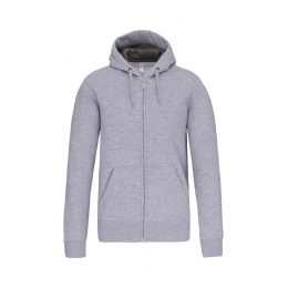 Толстовка на молнии с капюшоном