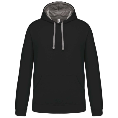 
                                            MEN'S CONTRAST HOODED SWEATSHIRT
                                            