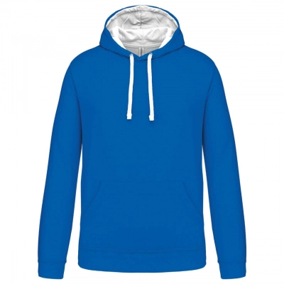 
                                            MEN'S CONTRAST HOODED SWEATSHIRT
                                            