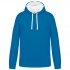 MEN'S CONTRAST HOODED SWEATSHIRT