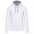 MEN'S CONTRAST HOODED SWEATSHIRT