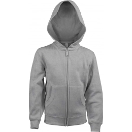 KIDS FULL ZIP HOODED SWEATSHIRT