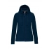 LADIES' FULL ZIP HOODED SWEATSHIRT
