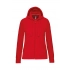 LADIES' FULL ZIP HOODED SWEATSHIRT