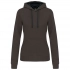 LADIES’ CONTRAST HOODED SWEATSHIRT
