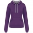 LADIES’ CONTRAST HOODED SWEATSHIRT