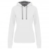 LADIES’ CONTRAST HOODED SWEATSHIRT