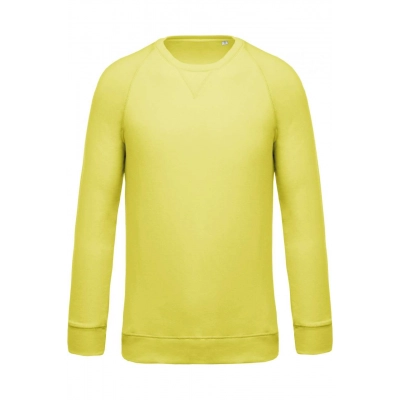 
                                                MEN'S ORGANIC COTTON CREW NECK RAGLAN SLEEVE SWEATSHIRT
                                                